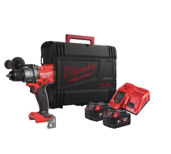 Wiertarko-wkrętarka akumulatorowa M18FPD3MC-502X 2*5.0AH