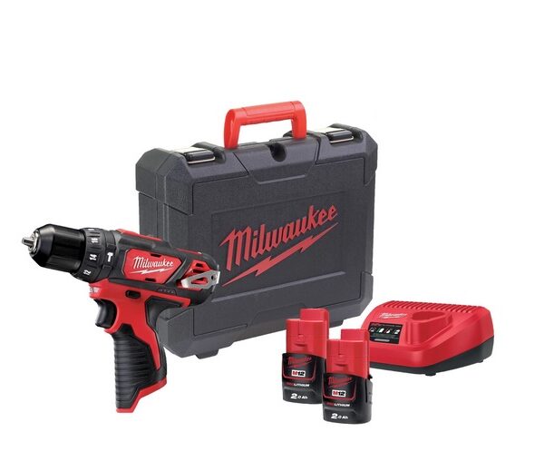 Wiertarko-wkrętarka udarowa M12BPDMC-202C 2*2.0AH