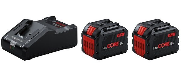 Zestaw startowy procore 18V 2*12.0AH + ładowarka