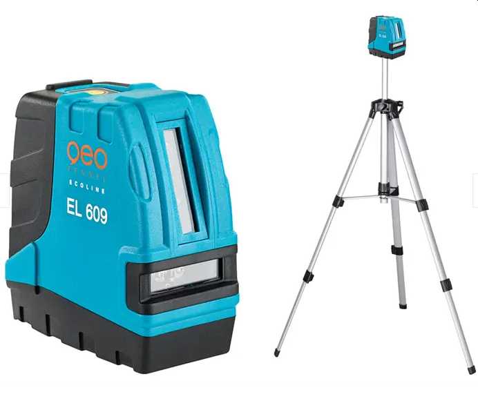Laser krzyżowy liniowy EL 609 zestaw L35-EASY