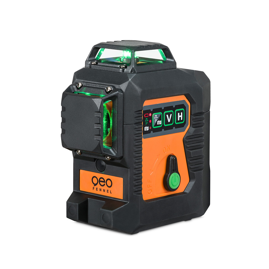 Laser liniowy krzyżowy FLG 6X-GREEN