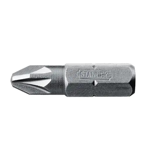 Końcówka,grot,bit uchwyt 6-KĄT 1/4 1 sztuka PZ2/25mm