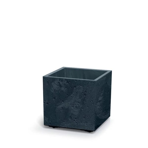 Doniczka sierra square beton effect - antracyt