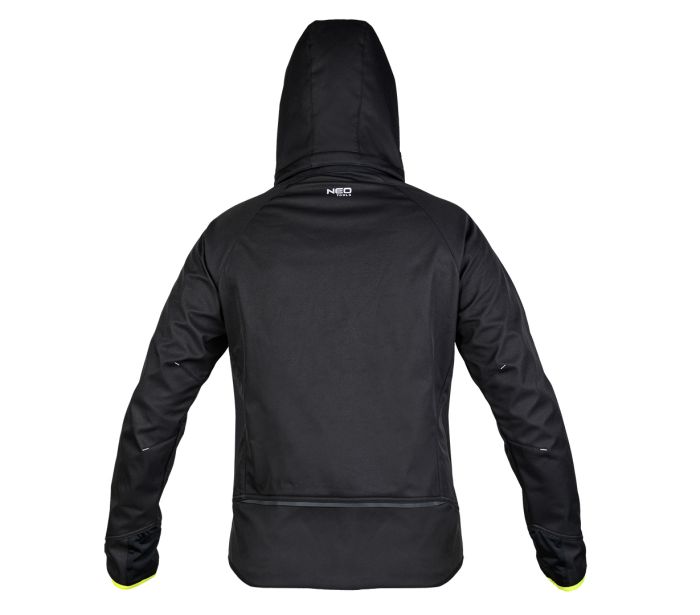 Kurtka mix&match softshell czarno-żółta rozmiar M