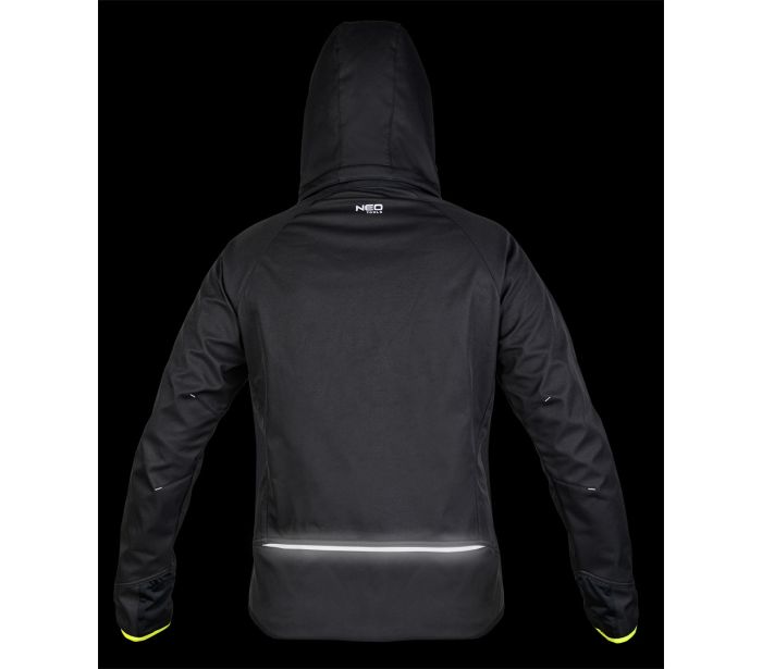 Kurtka mix&match softshell czarno-żółta rozmiar M