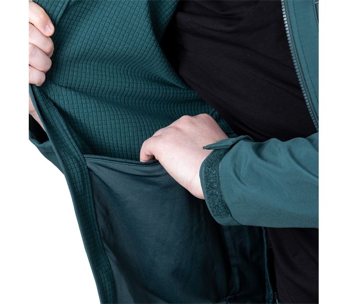 Kurtka mix&match 4-WAY stretch zielona rozmiar L