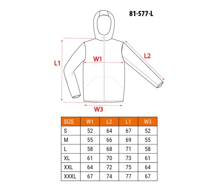 Kurtka mix&match 4-WAY stretch zielona rozmiar L