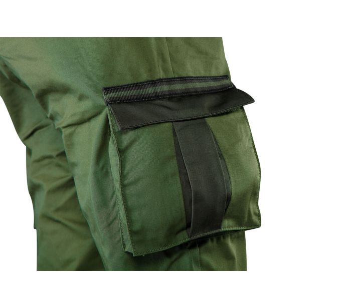 Ogrodniczki robocze camo olive rozmiar L