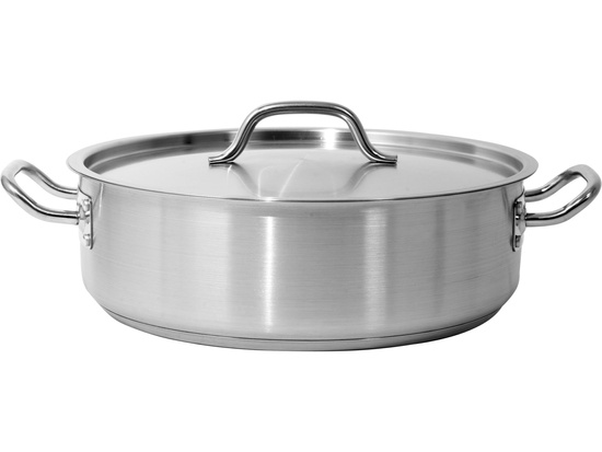 Garnek niski do duszenia z pokrywką 36X11 11.2L