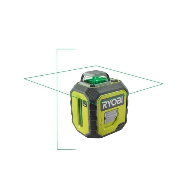 Laser krzyżowy zielona wiązka 360 + tyczka RB360GLL-K