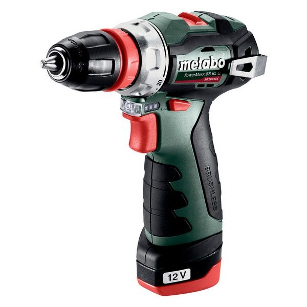 Wiertarko-wkrętarka akumulatorowa 12V powermaxx 2*2.0AH