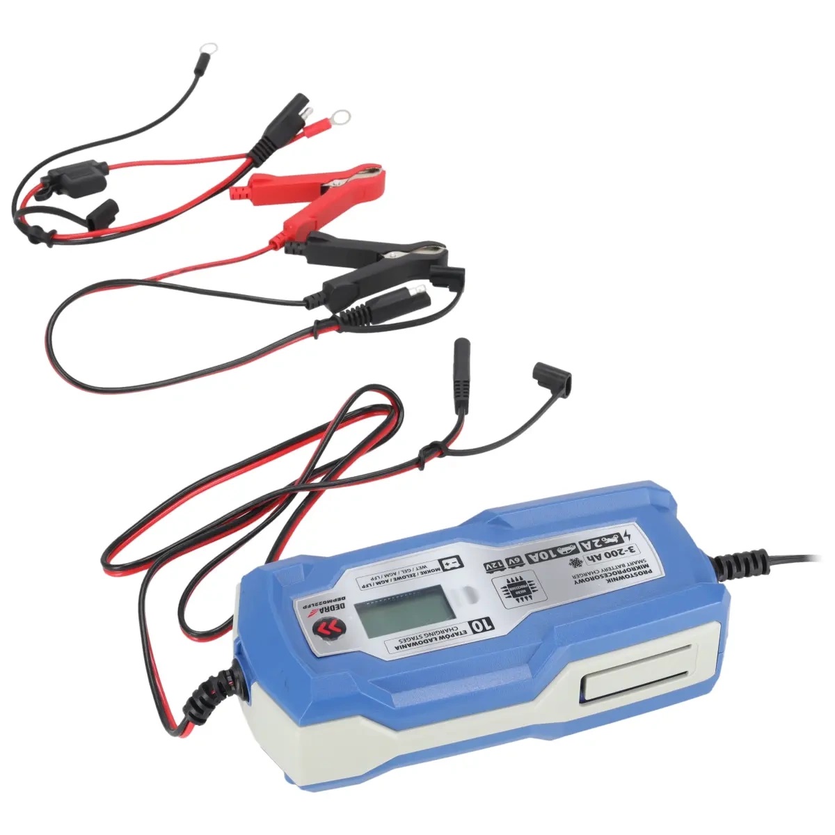 Prostownik inteligentny 10A 6/12V