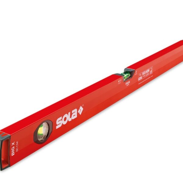 Poziomica wskaźnik poziomu i pionu profil X big-x 30cm