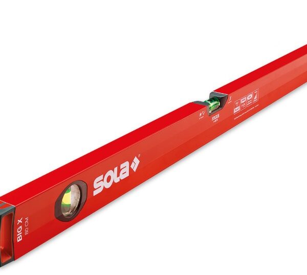 Poziomica wskaźnik poziomu i pionu profil X big-x 40cm