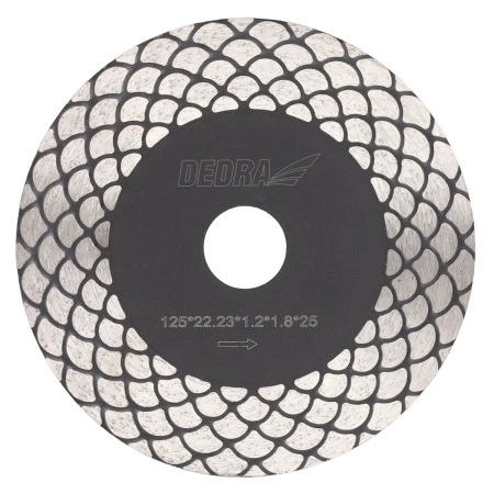 Tarcza diamentowa 125mm łuska
