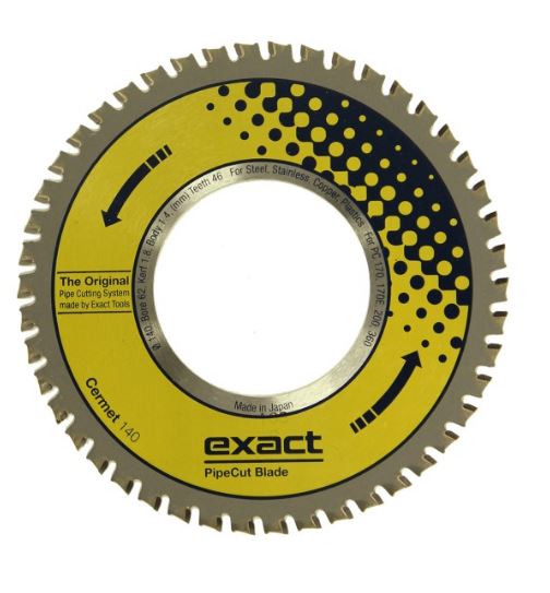 Piła widiowa do stali nierdzewnej exact 140mm