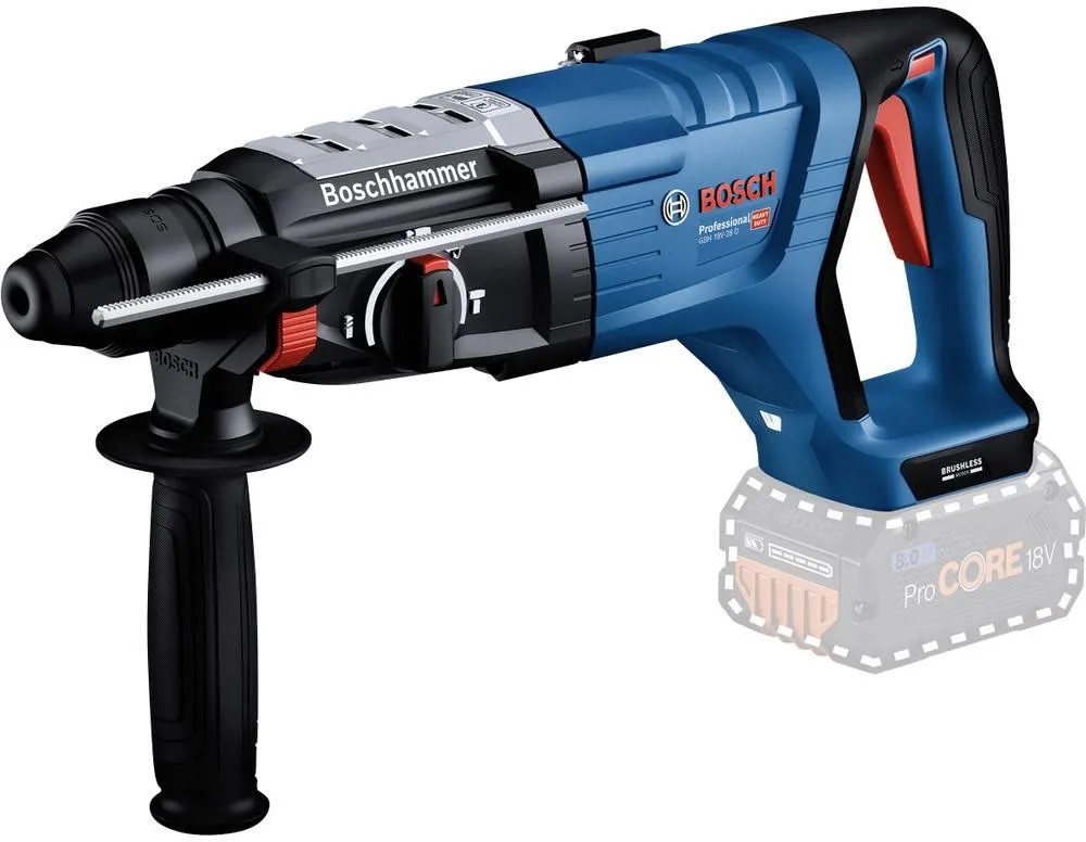 Młot udarowy obrotowy akumulatorowy SDS+ GBH 18V-28D 0*AH