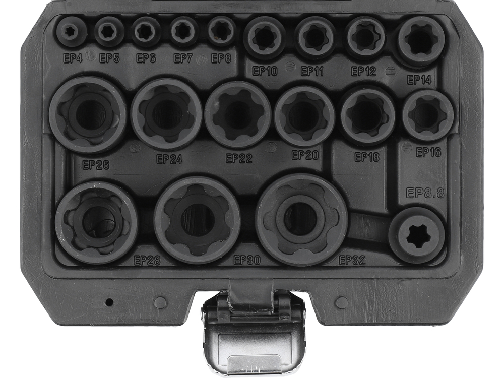 Zestaw nasadek torx plus 19 CZ.