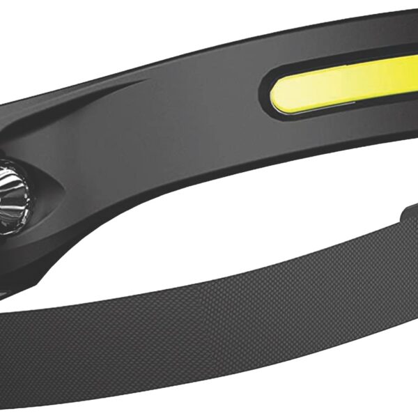 Latarka czołowa LED AKU cob+xpe+sensor