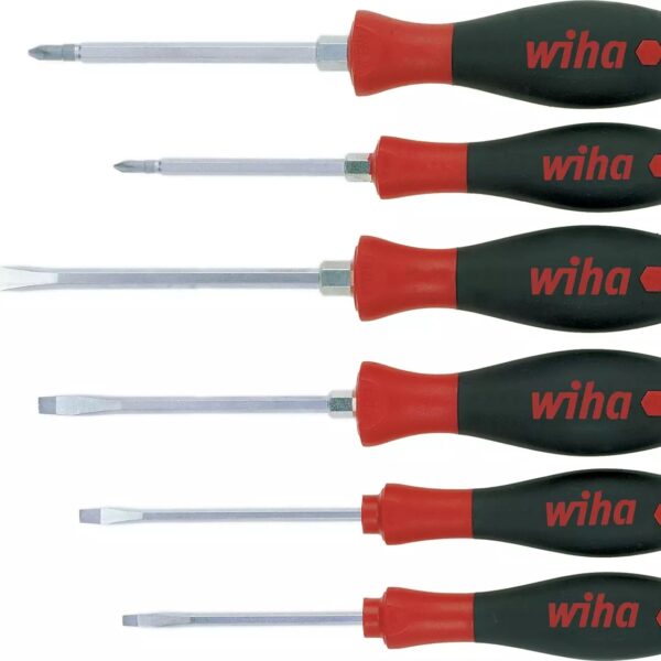 Zestaw wkrętaków softfinish płaski 6 części