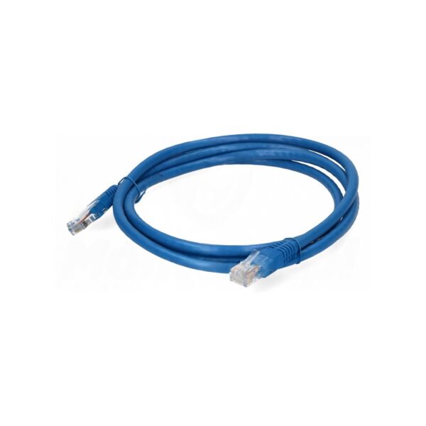 Kabel UTP 5E 1.5M niebieski patchcord