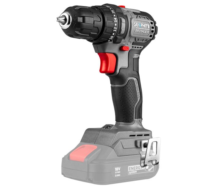 Wiertarko-wkrętarka AKU. bezszczotkowa energy+ 18V compact