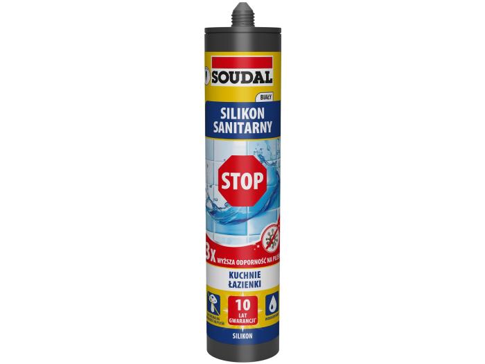 Silikon sanitarny biały 280ml