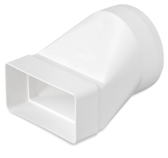 Łącznik 220*55 O przekroju zmiennym FI 125mm