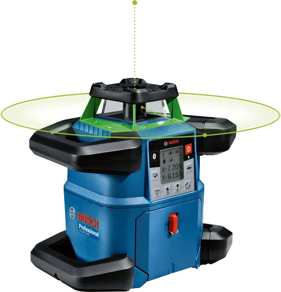 Laser rotacyjny GRL 600 chvg 1*4.0AH