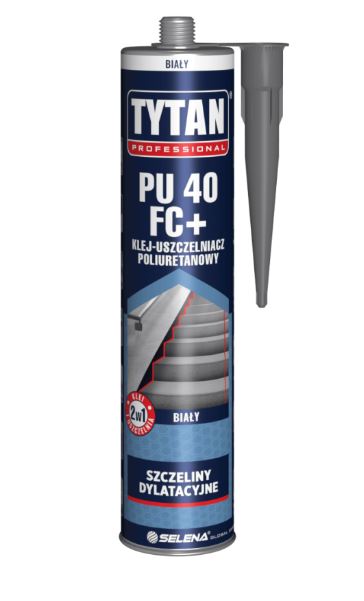 Klej uszczelniacz poliuretanowy PU 40 FC 300ml biały