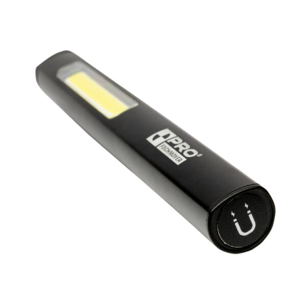 Latarka LED  z akumulatorem i magnesami 200LM