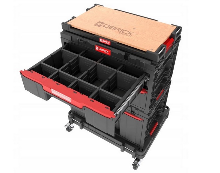 Zestaw Qbrick system ONE drawer workshop SET 6, szuflady
