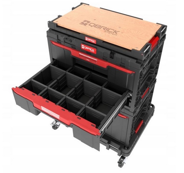 Zestaw Qbrick system ONE drawer workshop SET 6, szuflady