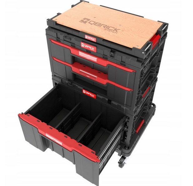 Zestaw Qbrick system ONE drawer workshop SET 6, szuflady