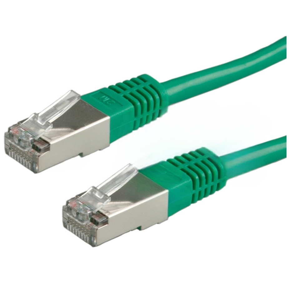 Kabel UTP 6E 1.5M zielony