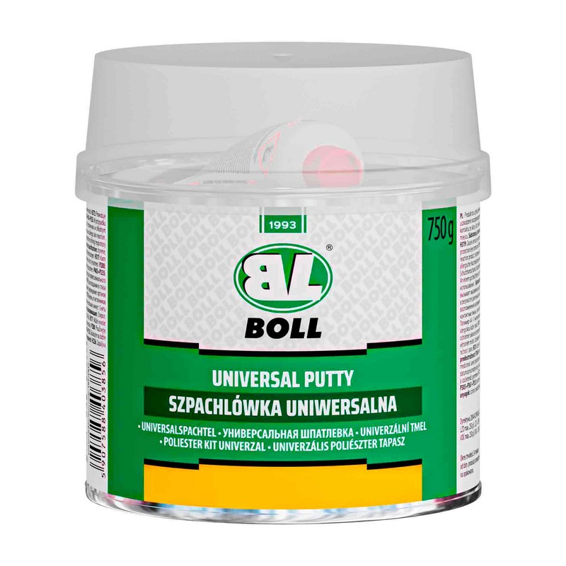 Szpachlówka uniwersalna Boll 750g + utwardzacz 22g.