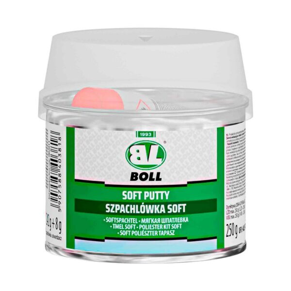 Szpachlówka soft Boll 250g + utwardzacz 8g.