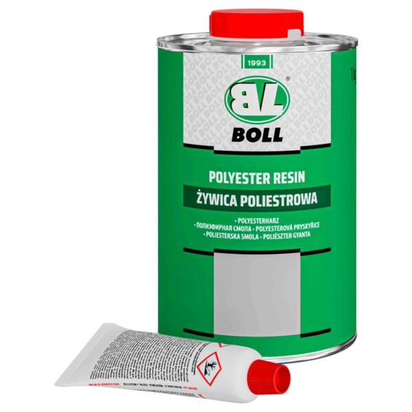 Żywica poliestrowa Boll 970g + utwardzacz 30g.