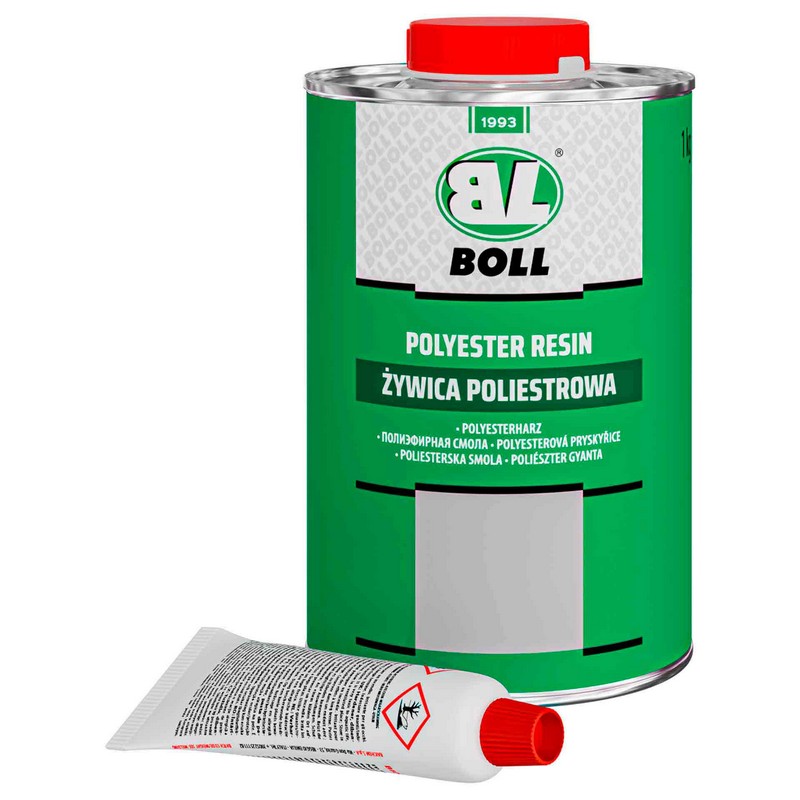 Żywica poliestrowa Boll 970g + utwardzacz 30g.
