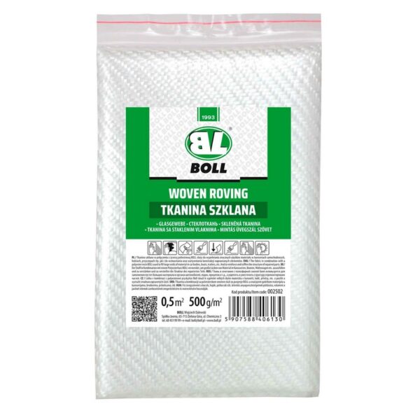 Tkanina szklana Boll 0.5M2 500g/M2.