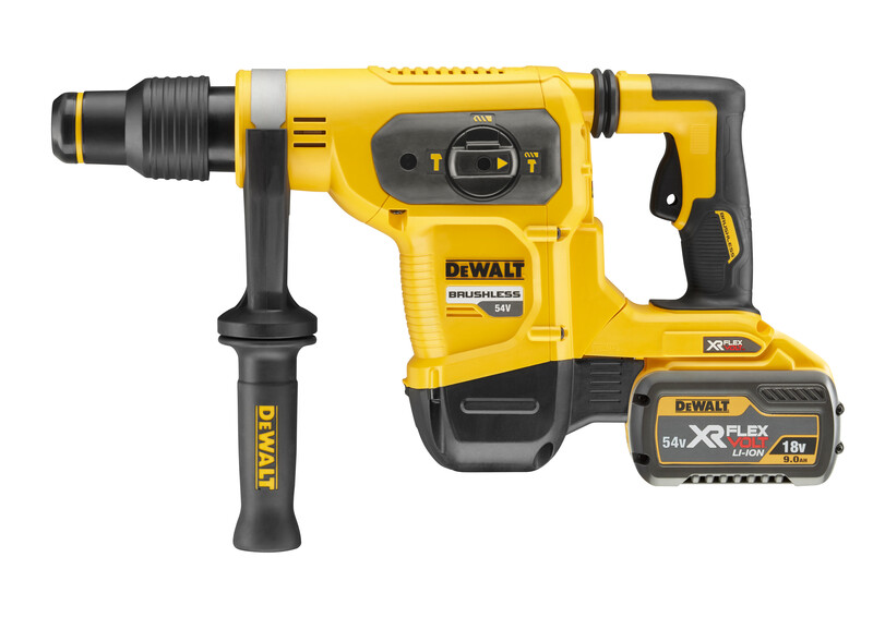 Młot udarowo-obrotowy akumulatorowy sds-max XR 54V 2*9.0AH