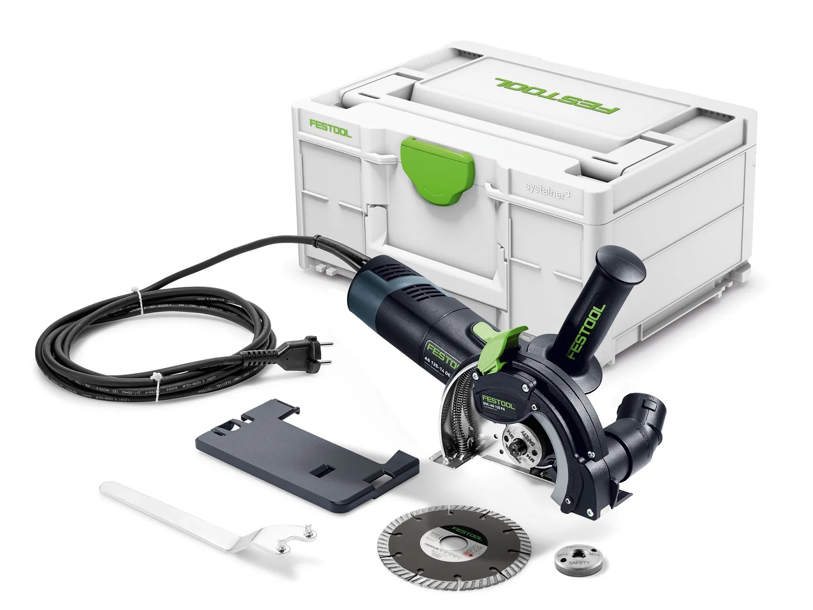 System cięcia z osprzętem diamentowym dsc-ag 125 fh-plus
