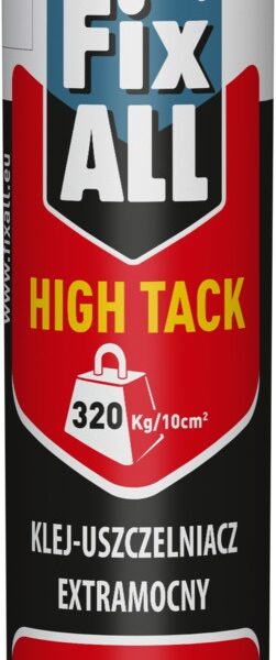 Uszczelniacz hybrydowy FIX ALL high tack biały 290ml