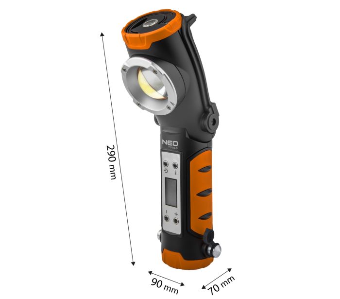 Lampa akumulatorowa 800LM z kompresorem
