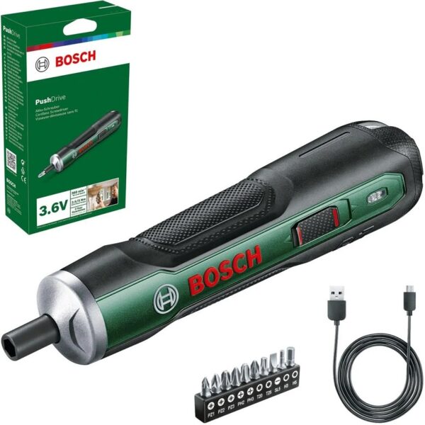 Wkrętak akumulatorowy push drive 3.6V