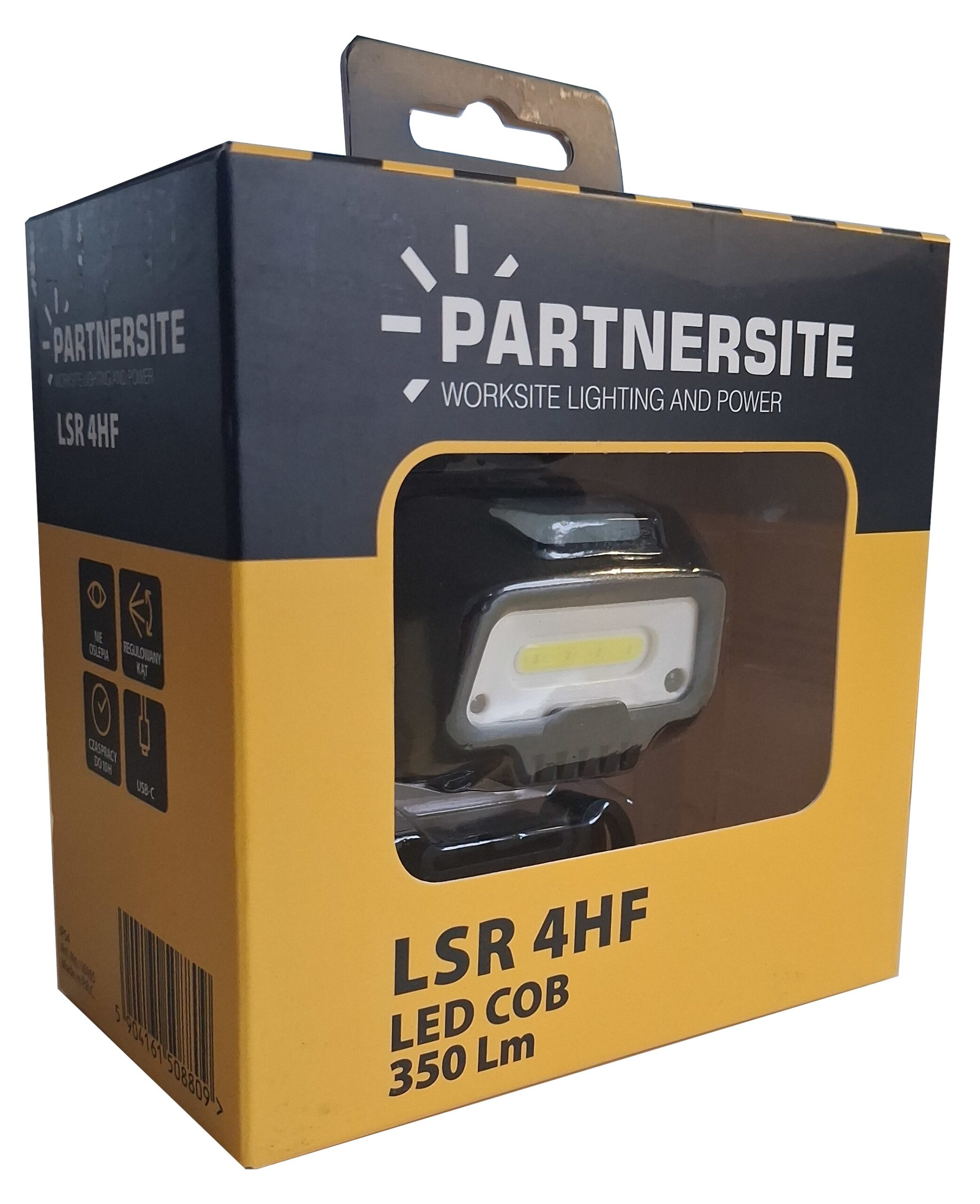 Latarka czołowa akumulatorowa usb-c 350 LM LSR4HF