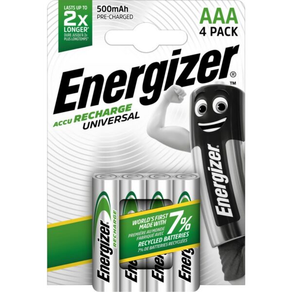Akumulator Energizer universal AAA HR3 500MAH 4 szt.