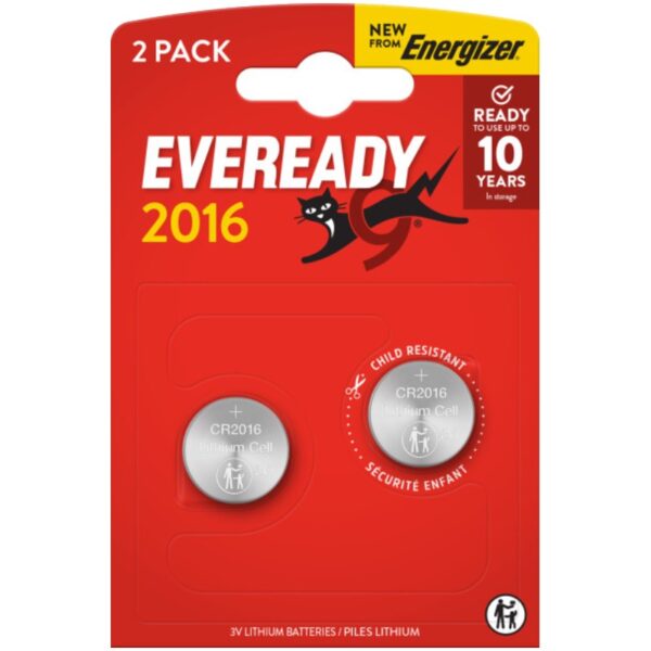 Bateria Eveready specjalistyczna CR2016 2 szt.