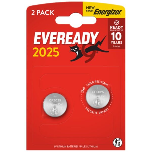 Bateria Eveready specjalistyczna CR2025 2 szt.