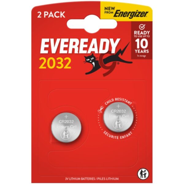 Bateria Eveready specjalistyczna CR2032 2 szt.